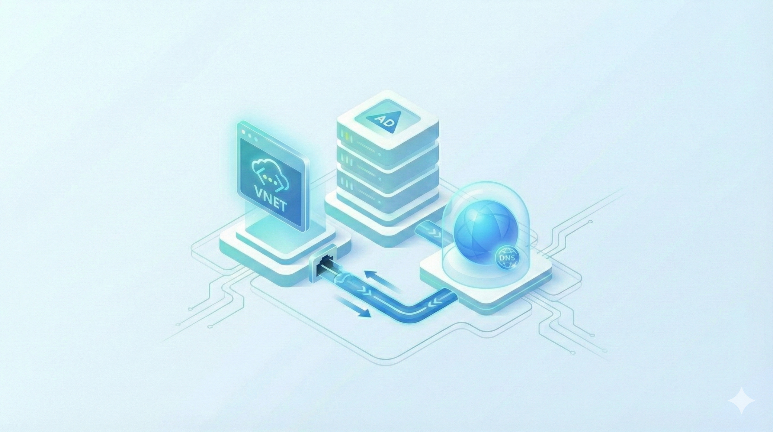 Create an Azure Private DNS zone and link it to an existing VNet